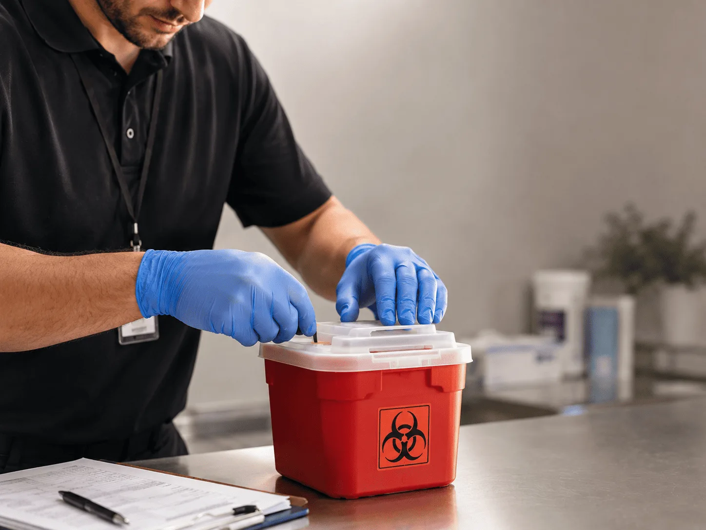 Why choose Sharps Waste Disposal in Centrahoma, OK